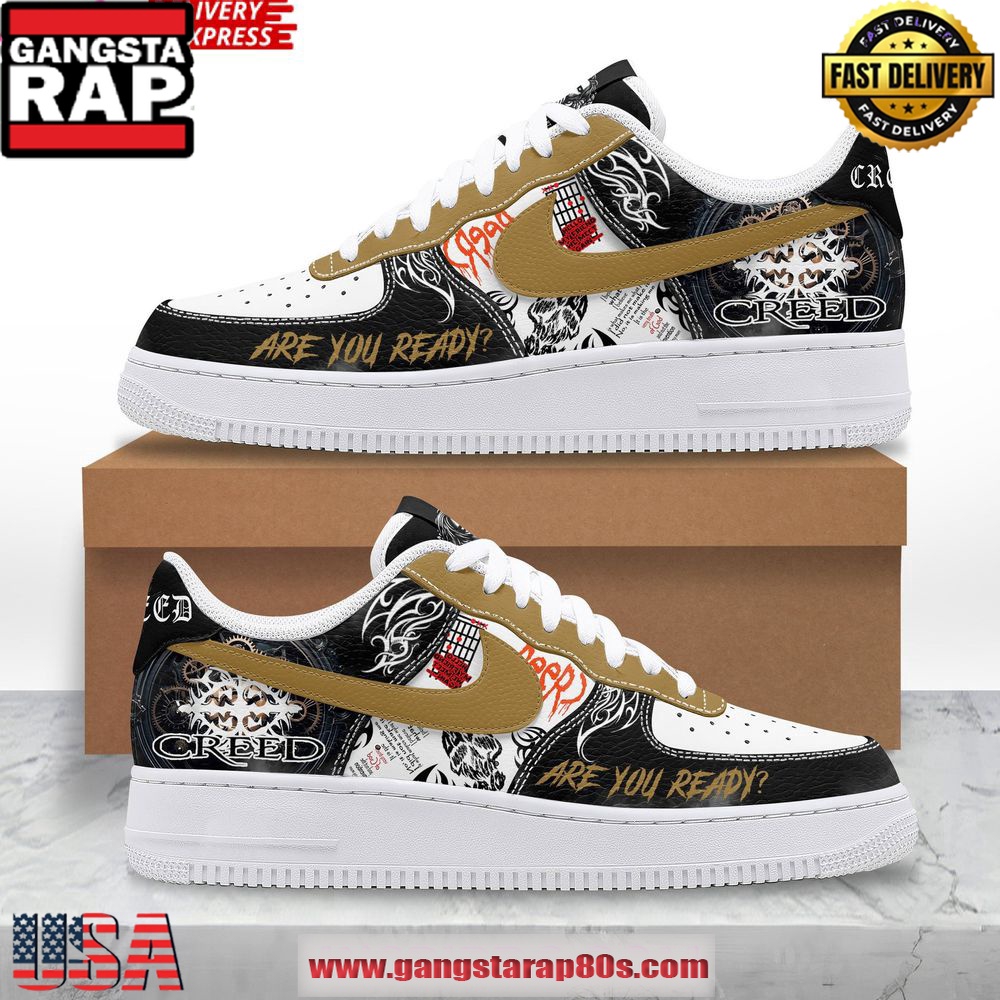 Creed Are You Ready Special Edition Air Force 1 Shoes Running Sneakers