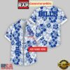 Custom Name Buffalo Bills Flowers Pattern Aloha Hawaiian Shirt 3 Custom Name Buffalo Bills Flowers Pattern Hawaiian Shirt For Fans