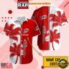 Custom Name Carolina Hurricanes Palm Bliss Summer Hawaiian Shirt