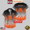 Custom Name Cincinnati Bengals Flowers Aloha Hawaiian Shirt 3 Custom Name Cincinnati Bengals Flowers Hawaiian Shirt For Fans