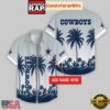 Custom Name Dallas Cowboys Flowers Hawaiian Shirt For Fans