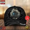 Custom Name Ghost Music Pattern Classic Baseball Cap For Fans