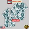 Custom Name Philadelphia Eagles Flowers Pattern Aloha Hawaiian Shirt For Fan 2 Custom Name Philadelphia Eagles Flowers Pattern Hawaiian Shirt For Fan