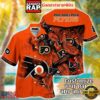 Custom Name Philadelphia Flyers Tropical Shadow Summer Aloha Hawaiian Shirt 2 Custom Name Philadelphia Flyers Tropical Shadow Summer Hawaiian Shirt