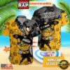 Custom Name Pittsburgh Penguins Tiki Vibes Summer Hawaiian Shirt
