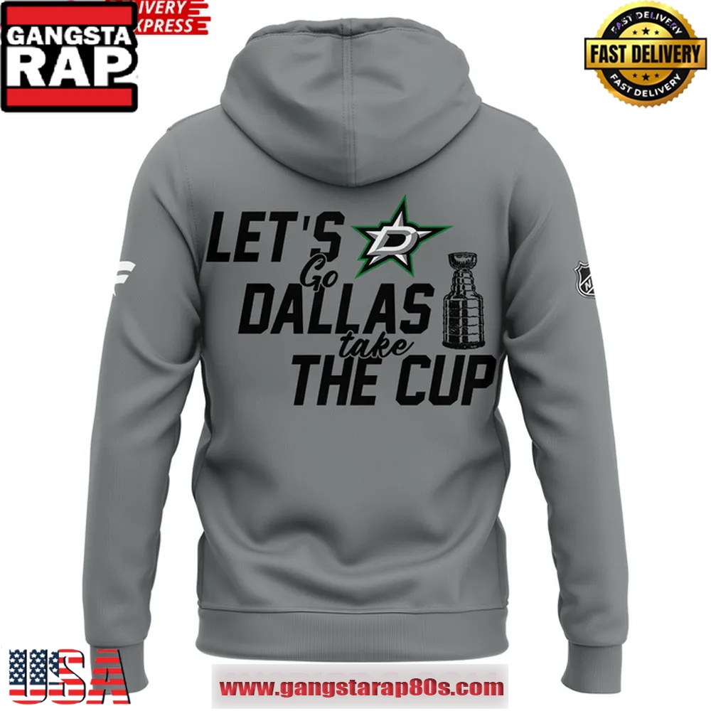 Dallas Stars 2025 Stanley Cup Playoffs Grey Unisex Hoodie Dallas Stars 2025 Stanley Cup Playoffs Grey Unisex Hoodie
