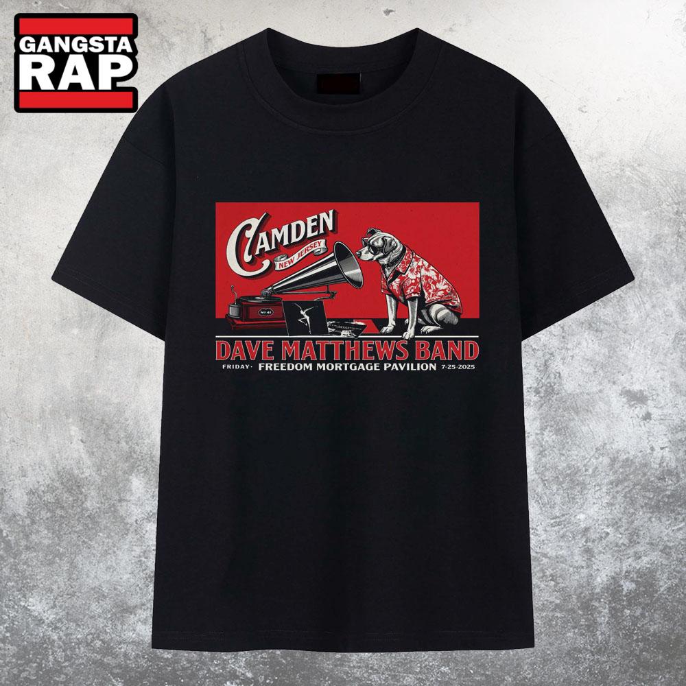 Dave Matthews Band At Freedom Mortgage Pavilion On July 25 2025 T Shirt