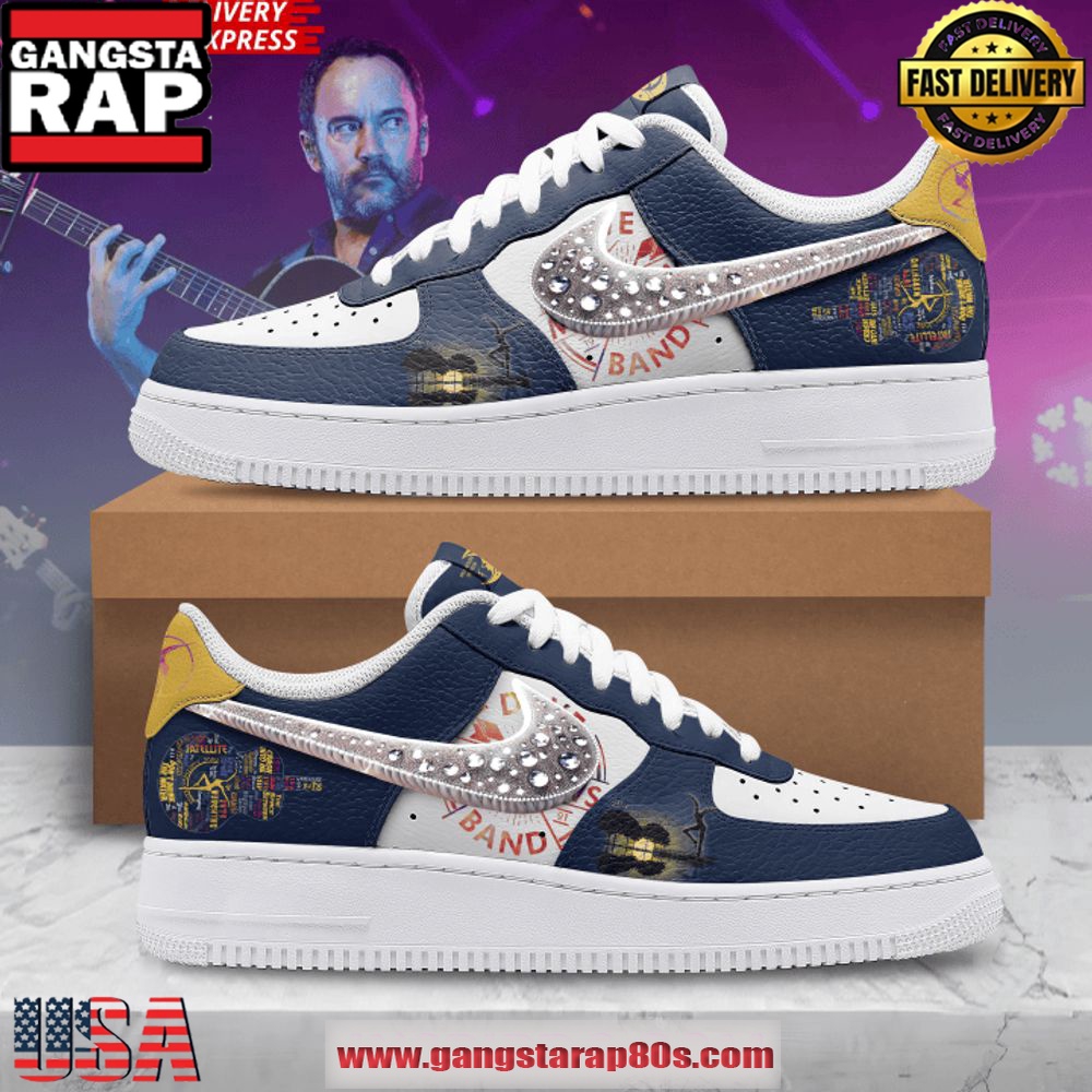 Dave Matthews Band Limited Edition Air Force 1 Running Sneakers Shoes