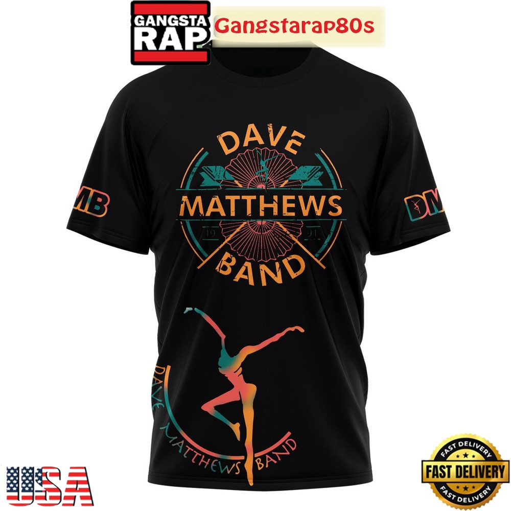 Dave Matthews Band Summer Tour 2025 T-Shirt
