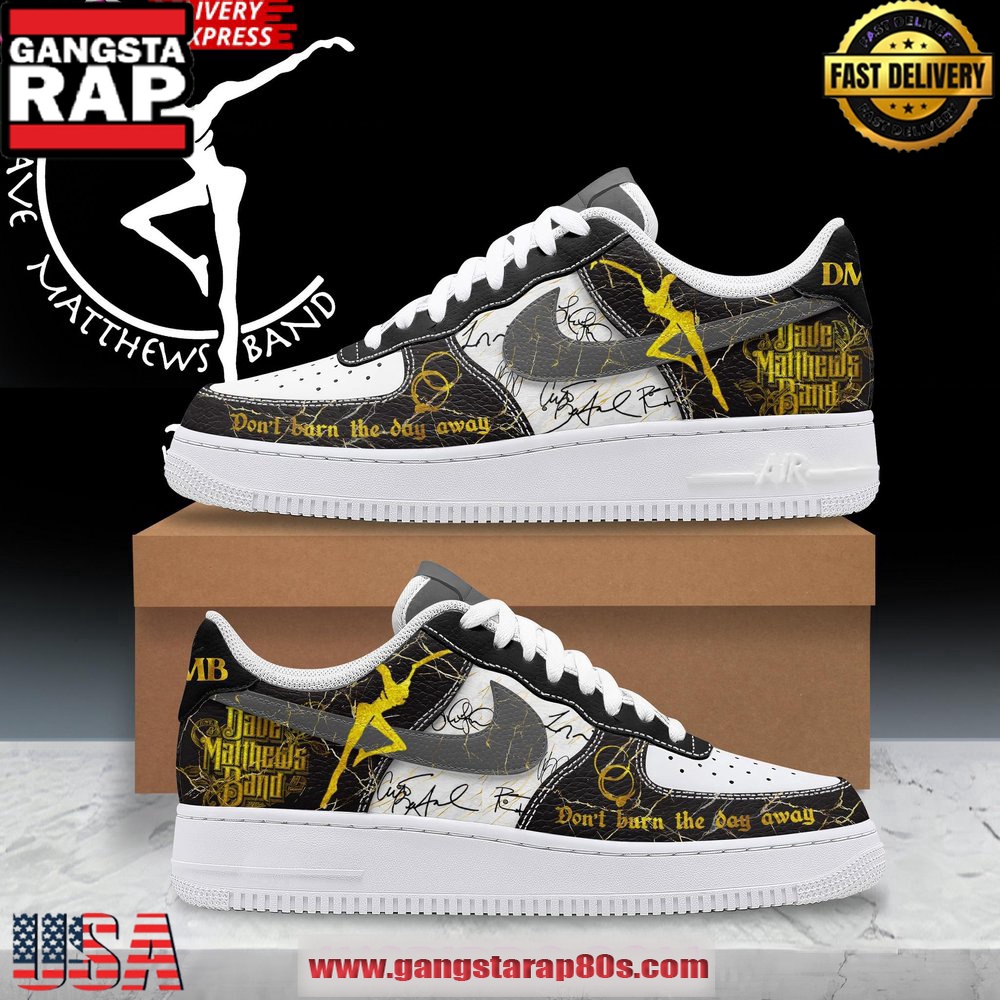 Dave Matthews Don’t Burn The Day Away Limited Air Force 1 Sneakers Shoes