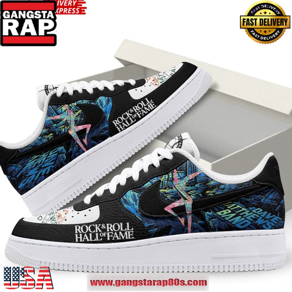 Dave Matthews Rock & Roll Hall of Fame Air Force 1 Sneakers Shoes