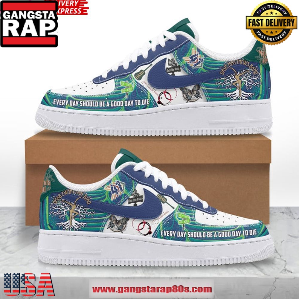 Dave Matthews You Never Know Limited Air Force 1 Sneakers Shoes