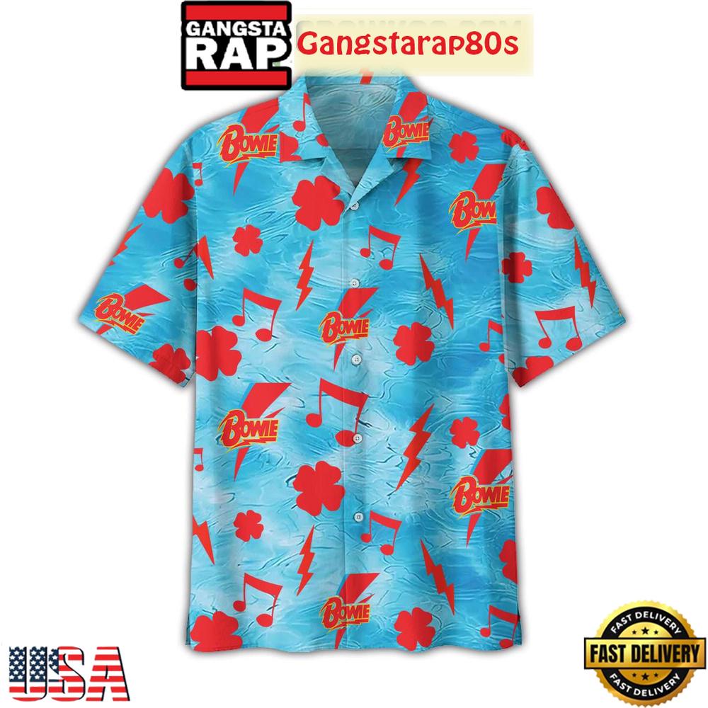 David Bowie We Can Be Heroes Just For One Day Aloha Hawaiian Shirt David Bowie We Can Be Heroes Just For One Day Aloha Hawaiian Shirt