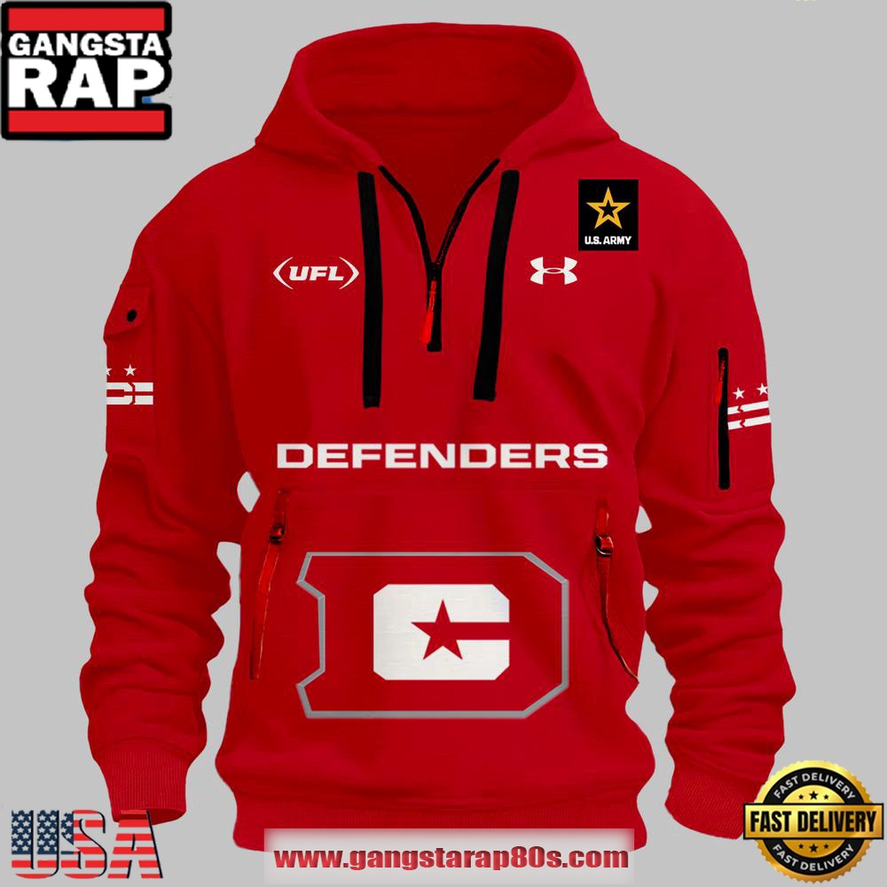 DC Defenders Special Edition Quarter Unisex Zip Hoodie DC Defenders Special Edition Quarter Unisex Zip Hoodie