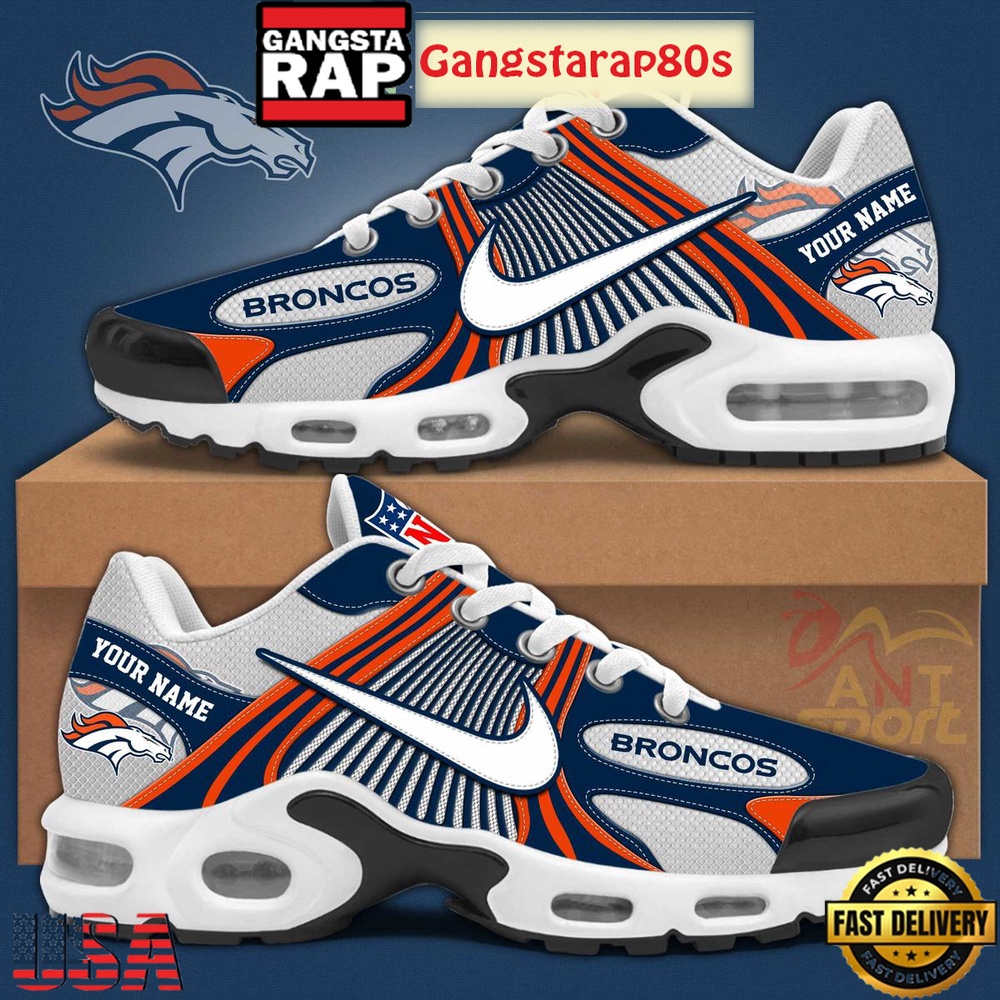 Denver Broncos New Season 2025 Custom Air Max Plus Shoes
