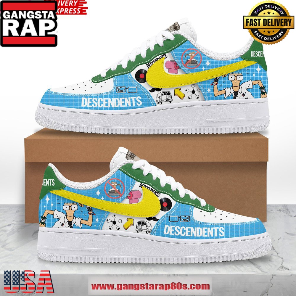 Descendents Science Lab Limited Edition Air Force 1 Running Sneakers Shoes