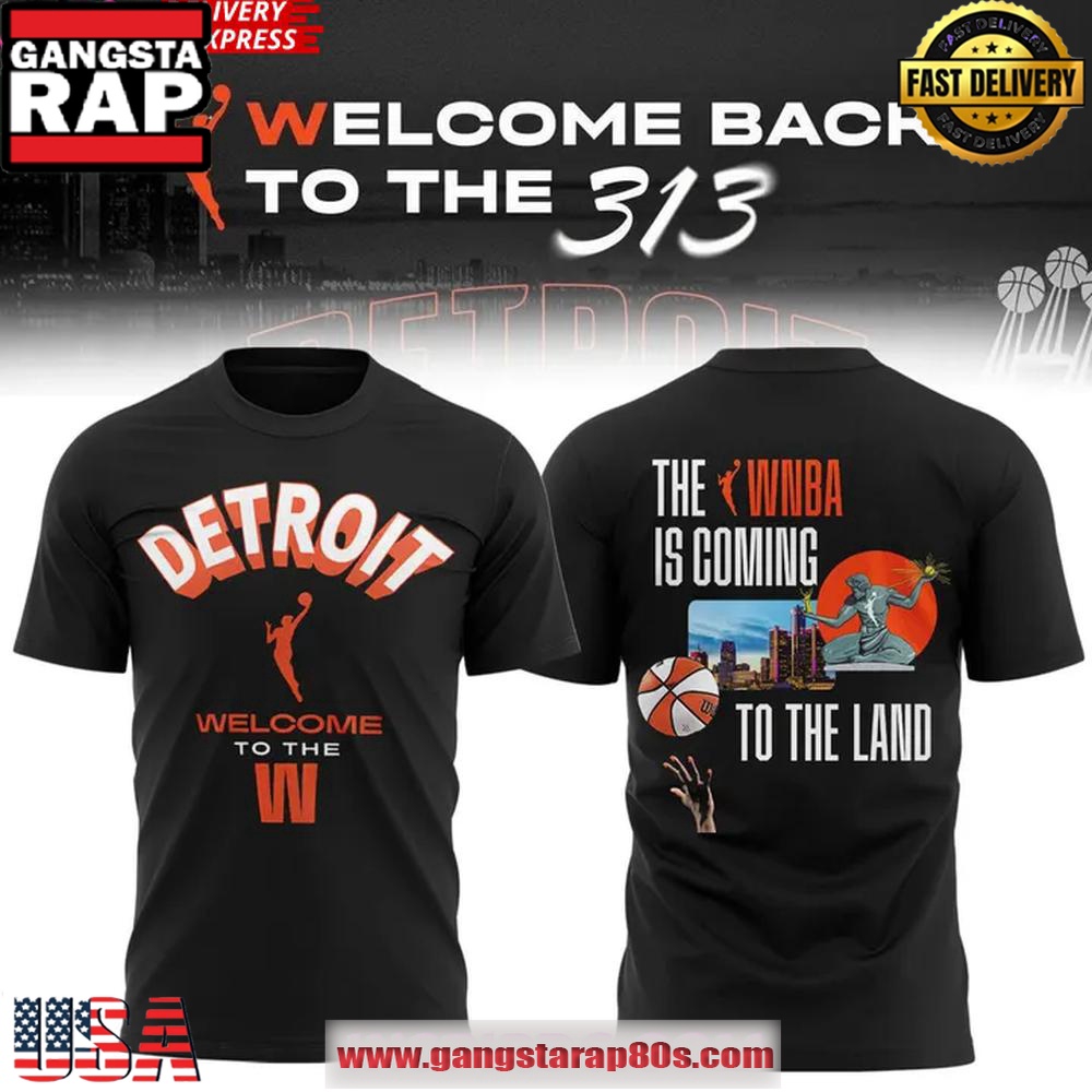 Detroit WNBA Is Coming To The Land Special 3D T-Shirt