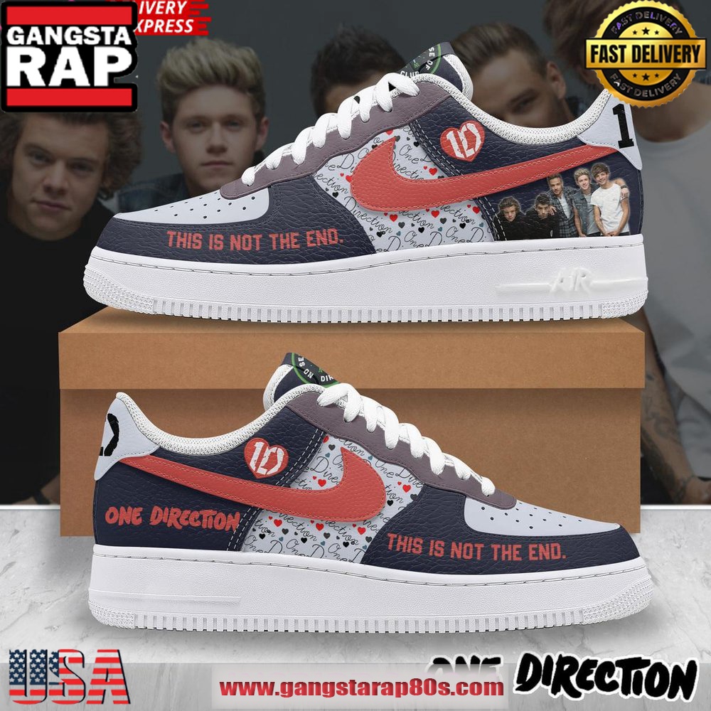 Direction This Is Not The End Limited Edition Air Force 1 Sneakers Shoes