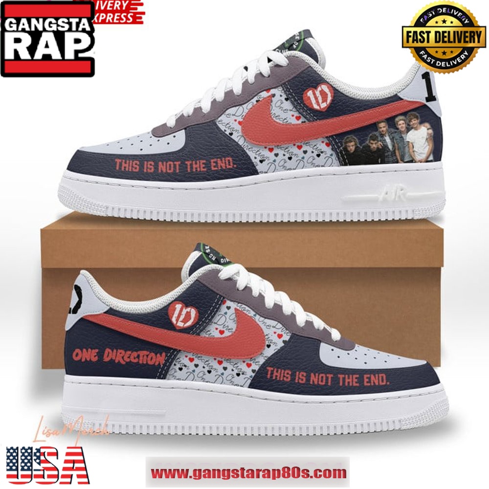 Direction This Is Not The End Limited Edition Air Force 1 Sneakers Shoes