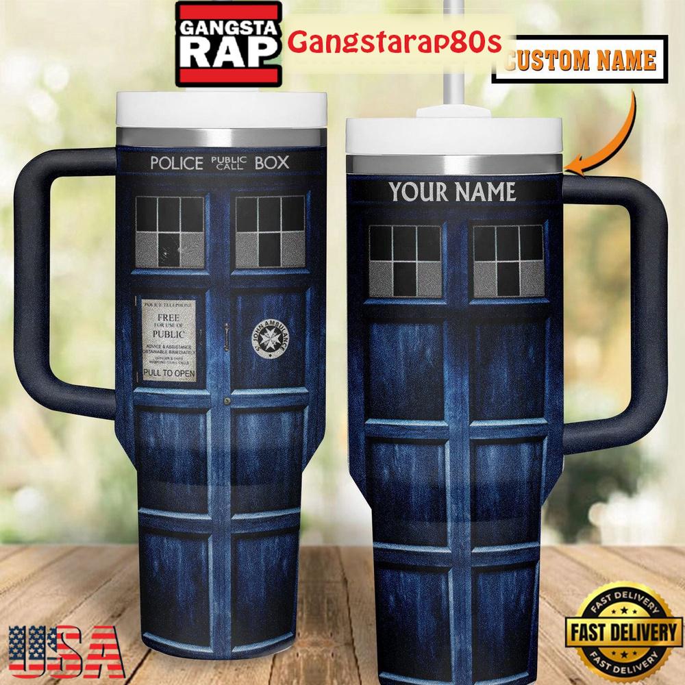 Doctor Who Fan Personalized Tumbler Cup 40oz