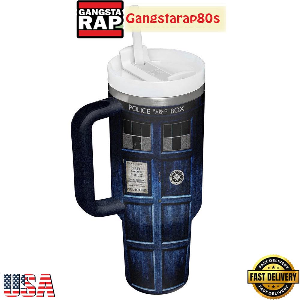Doctor Who Fan Personalized Tumbler Cup 40oz Doctor Who Fan Personalized Tumbler Cup 40oz