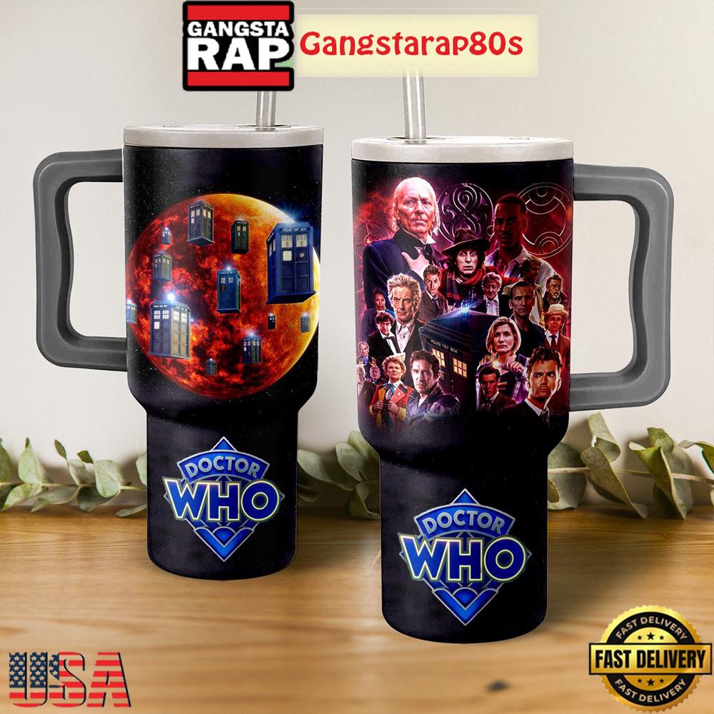 Doctor Who Series Fan Tumbler Cup 40oz