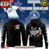 Dodgers x Takashi Murakami 2025 MLB Black Unisex Hoodie