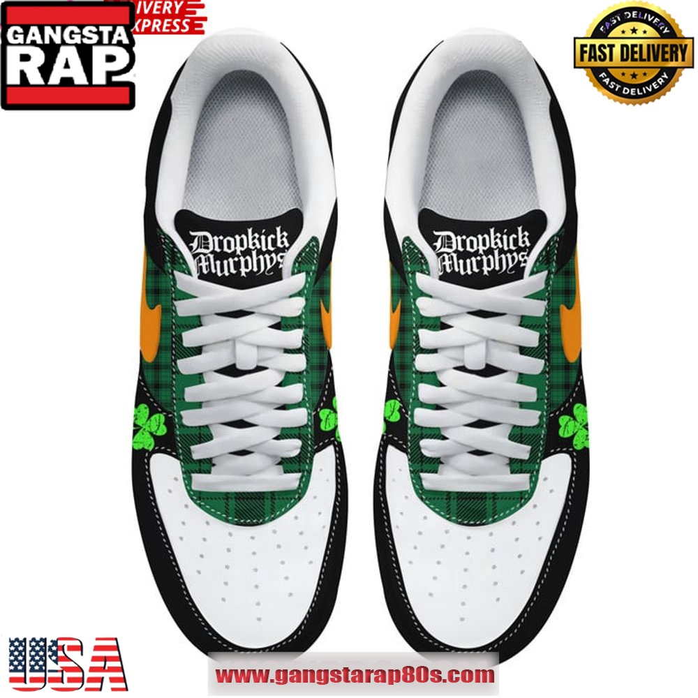 Dropkick Murphys St. Patrick’s Day Tour 2025 Air Force 1 Running Sneakers Shoes Dropkick Murphys St. Patrick’s Day Tour 2025 Air Force 1 Running Sneakers Shoes