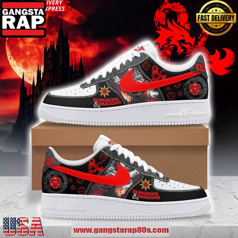 Dungeons & Dragons Limited Edition Air Force 1 Shoes Running Sneakers