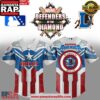 Durham Bulls x Captain America Limited Edition Baseball Jersey Shirt