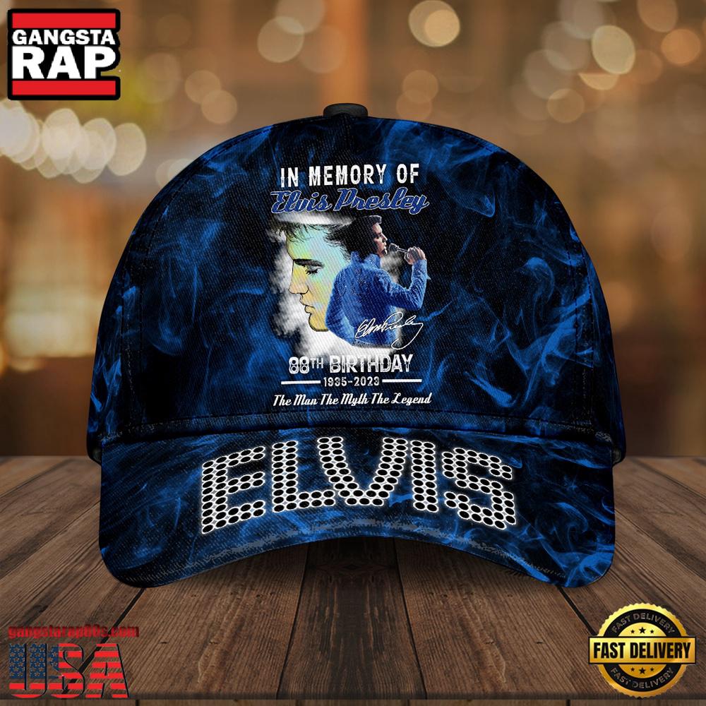 Elvis Presley In Memory Classic Baseball Cap For Fans