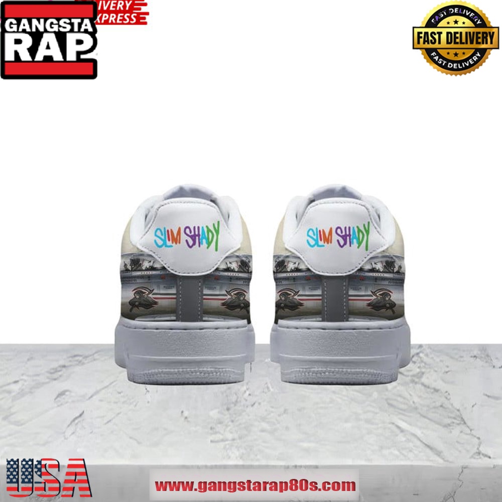 Eminem Rap God Limited Edition Air Force 1 Sneakers Shoes Eminem Rap God Limited Edition Air Force 1 Sneakers Shoes
