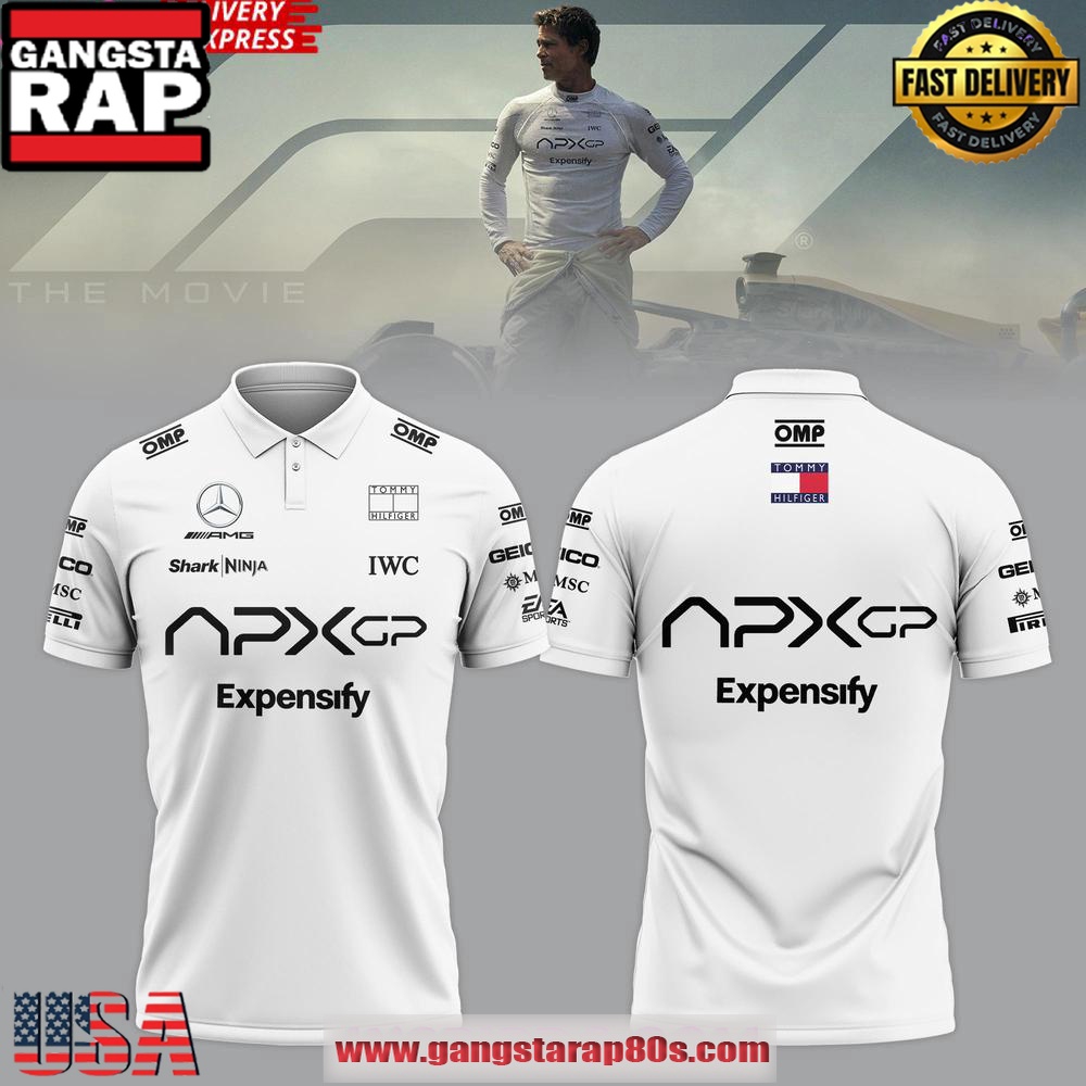 F1 The Movie 2025 x Tommy Hilfiger Polo Shirt F1 The Movie 2025 x Tommy Hilfiger Polo Shirt