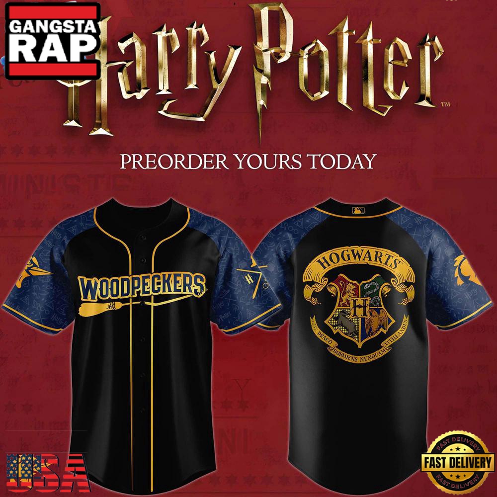 Fayetteville Woodpeckers x Harry Potter Limited Premium Edition Baseball Jersey