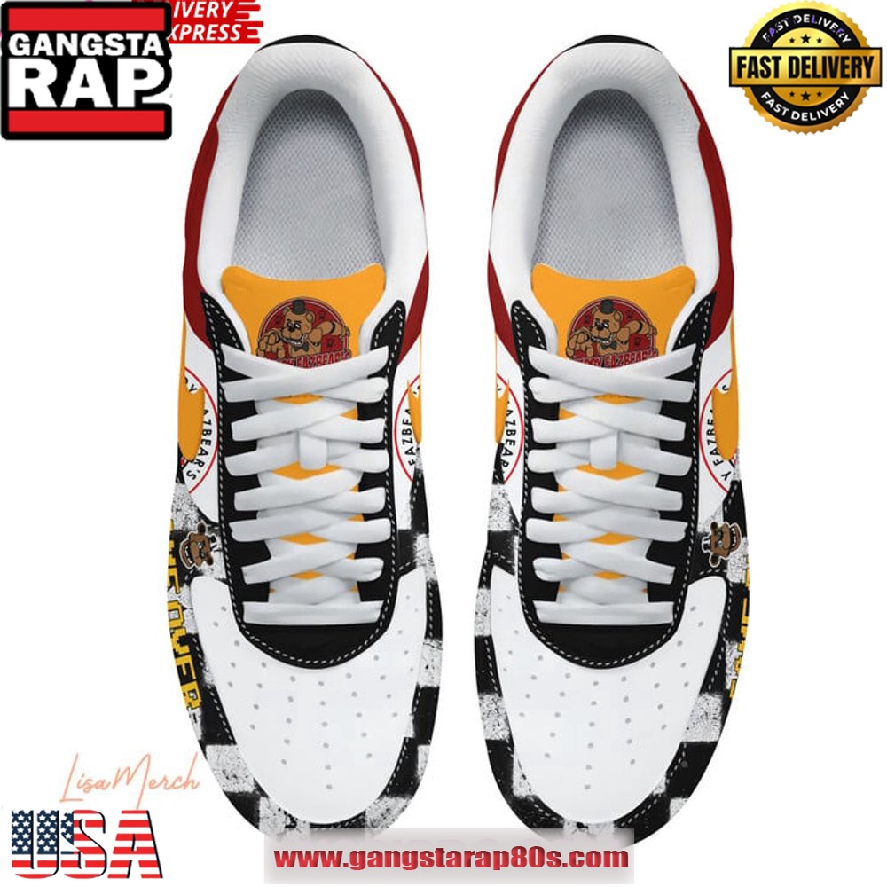 Five Nights at Freddy’s Limited Edition Air Force 1 Running Sneakers Shoes Five Nights at Freddy’s Limited Edition Air Force 1 Running Sneakers Shoes