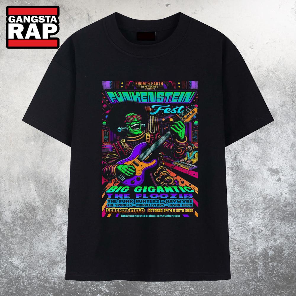 Funkenstein Fest Oct 24-25 2025 Legends Fields Kansas City T Shirt