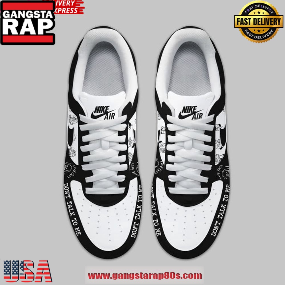 GG Allin Don't Talk To Me Air Force 1 Running Sneakers Shoes GG Allin Don't Talk To Me Air Force 1 Running Sneakers Shoes