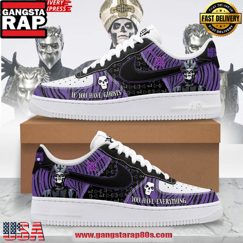 Ghost Rite Here Rite Now Special Air Force 1 Sneakers Shoes