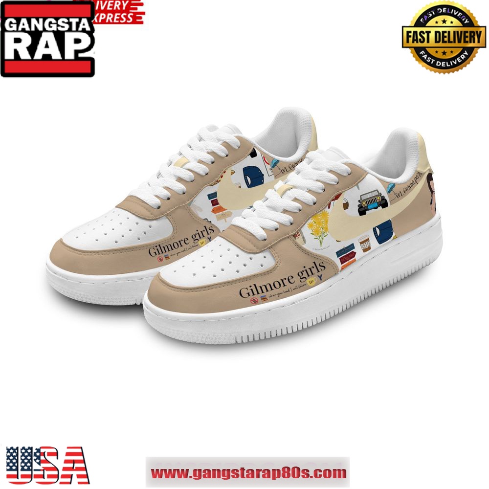 Gilmore Girls Limited Edition Air Force 1 Sneakers Shoes