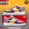 Golden Los Angeles Lakers Custom Purple Air Force 1 Sneakers Shoes