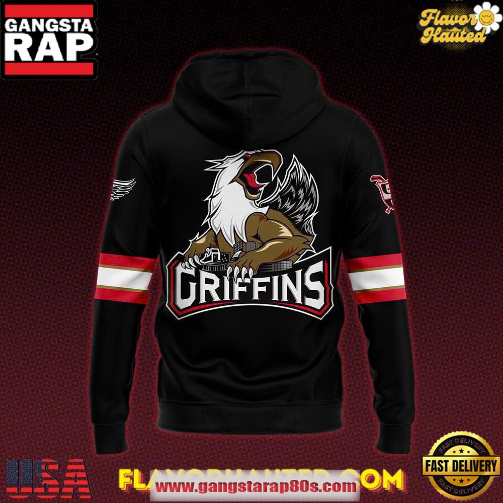 Grand Rapids Griffins 30th Anniversary Celebrations Special All Over Print Hoodie Grand Rapids Griffins 30th Anniversary Celebrations Special All Over Print Hoodie