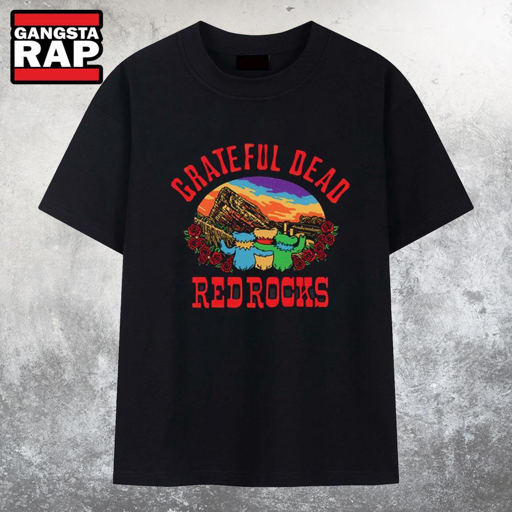 Grateful Dead X Red Rocks Bears T Shirt