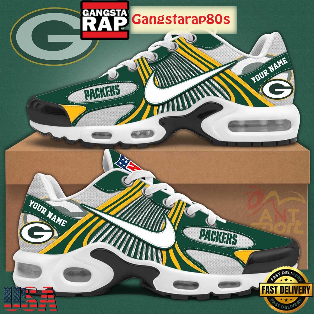 Green Bay Packers New Season 2025 Custom Air Max Plus Shoes