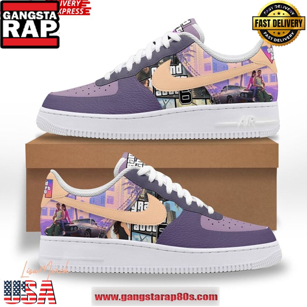 GTA 6 Special Edition Air Force 1 Shoes Running Sneakers