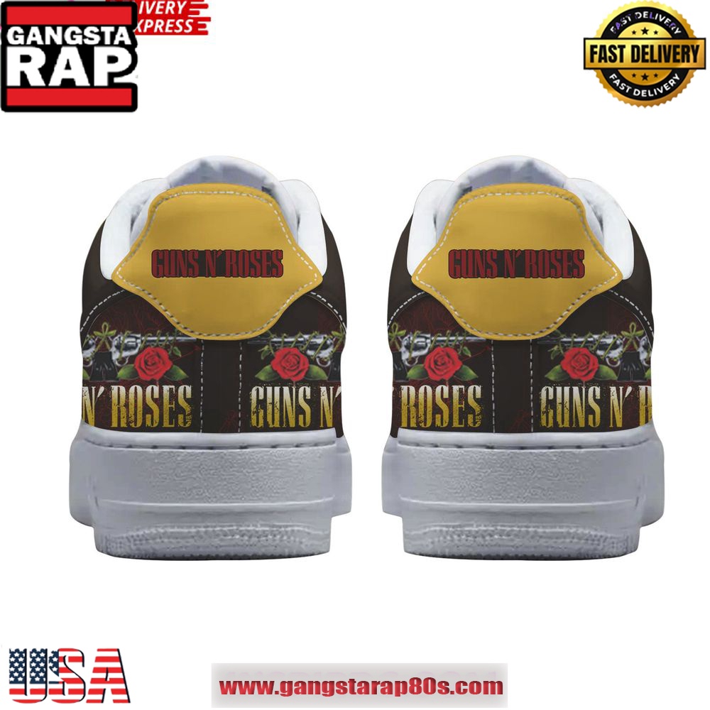 Guns N’ Roses Limited Edition Air Force 1 Shoes Running Sneakers Guns N’ Roses Limited Edition Air Force 1 Shoes Running Sneakers