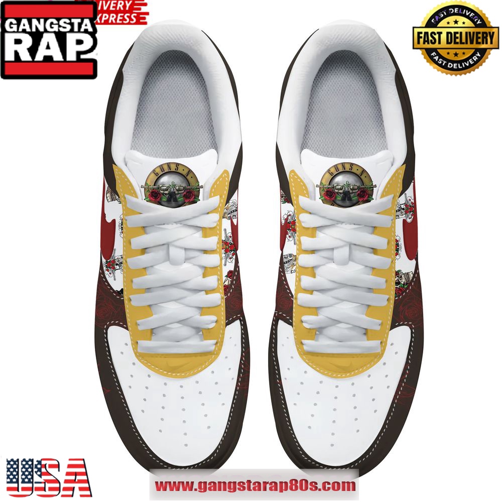 Guns N’ Roses Limited Edition Air Force 1 Shoes Running Sneakers Guns N’ Roses Limited Edition Air Force 1 Shoes Running Sneakers