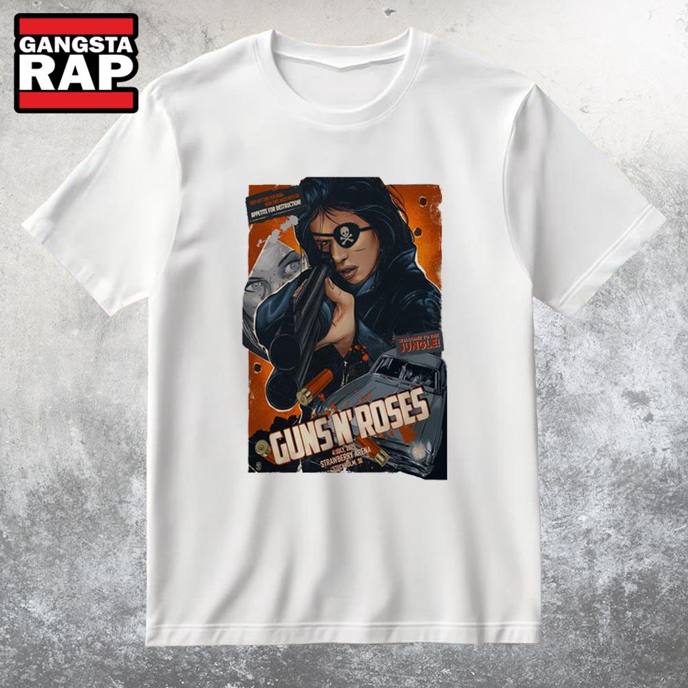 Guns N' Roses Strawberry Arena On Jul 4 2025 in Stockholm SE T Shirt
