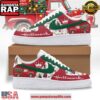 Hallmark Merry Christmas Air Force 1 Sneakers Shoes 2 Hallmark Merry Christmas Air Force 1 Sneakers Shoes