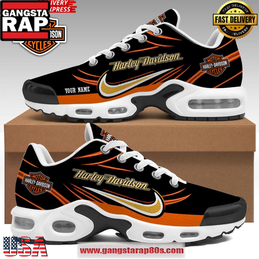 Harley Davidson Custom Name Air Max Plus Shoes Harley Davidson Custom Name Air Max Plus Shoes