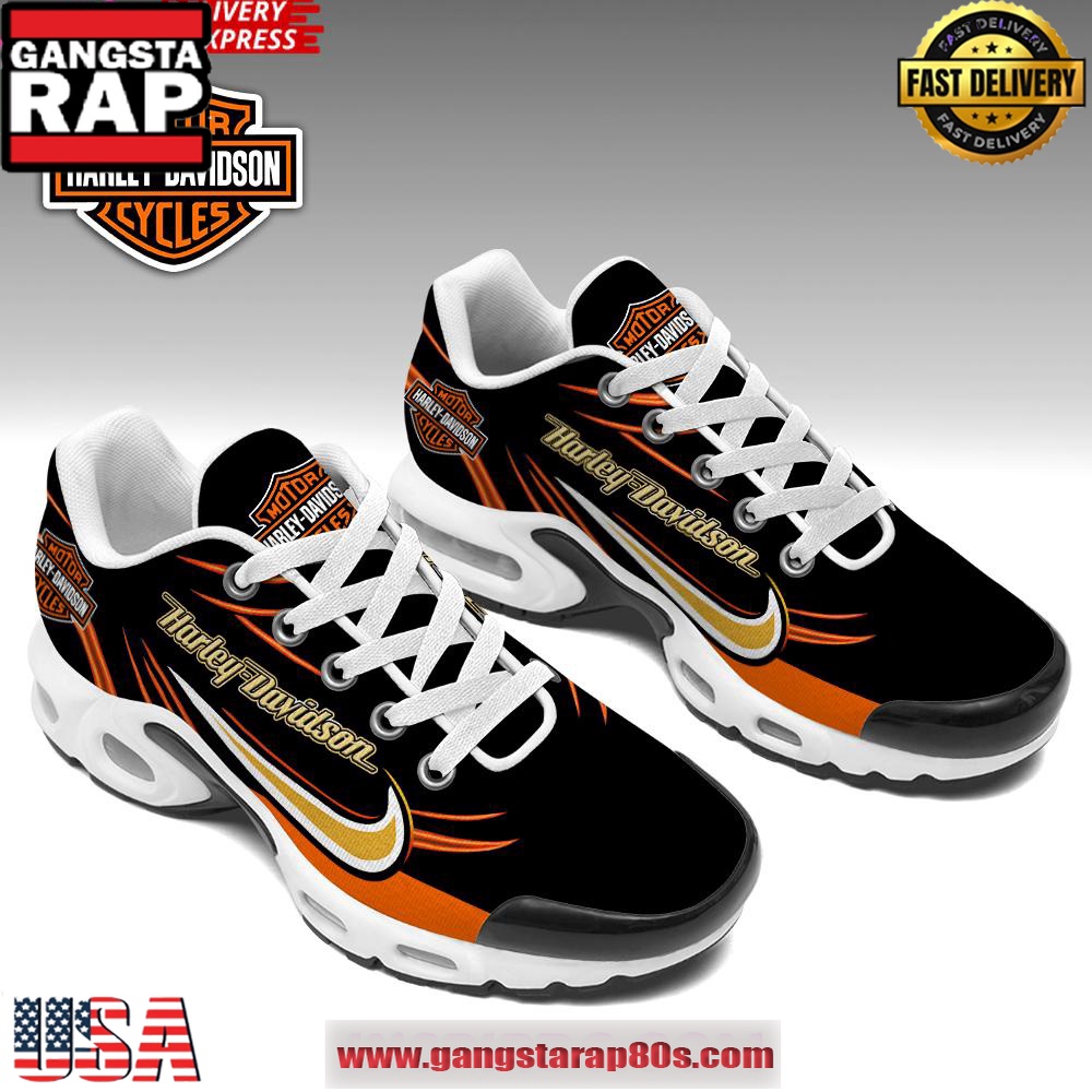 Harley Davidson Custom Name Air Max Plus Shoes Harley Davidson Custom Name Air Max Plus Shoes